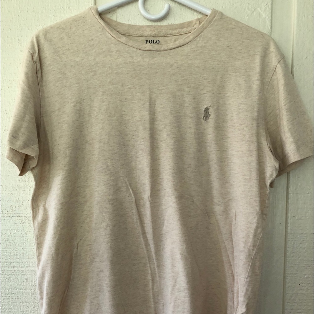 Men’s S: Creme White Polo shirt